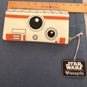 Loungefly Disney Star Wars R2D2 Bifold Wallet - NWT